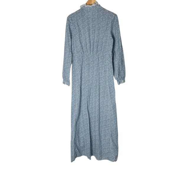 Sezane Blue Floral Maxi Dress - Picture 4 of 8